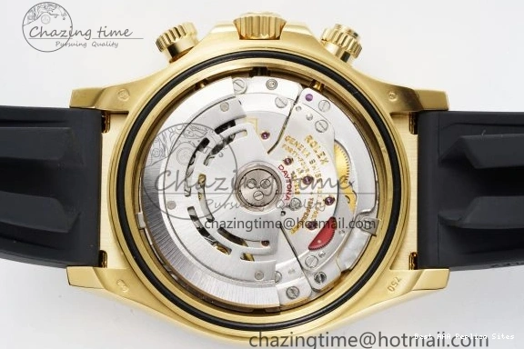 AAA Replica Watches Best 116518 V 2102 White Rubber Edition Arabic EasyMatch SA4130 Daytona Dial Clean 1:1 on Oysterflex Strap 0104